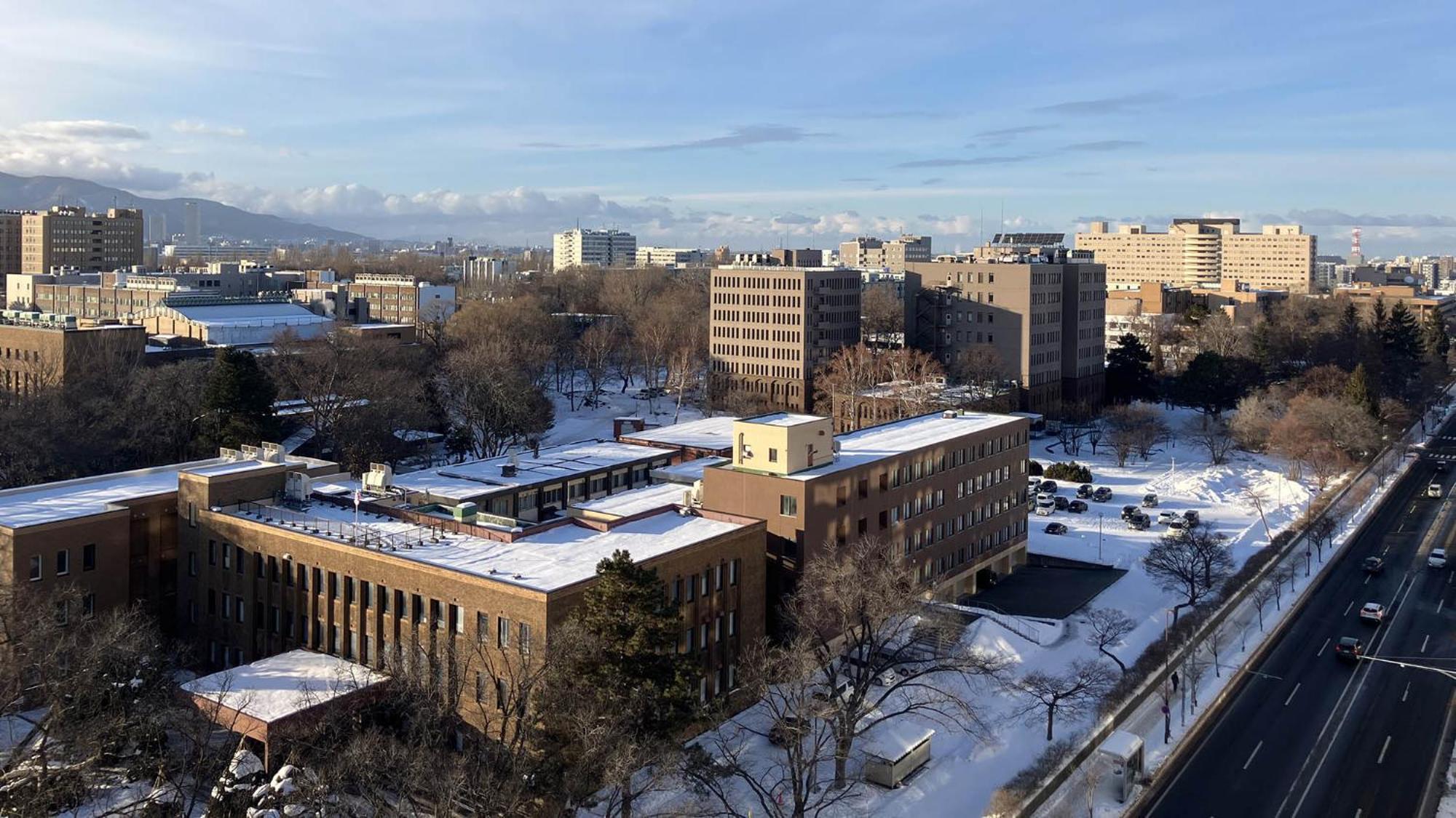 Toyoko Inn Hokkaido Sapporo-Eki Nishi-Guchi Hokudai Mae Zewnętrze zdjęcie